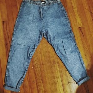 Vintage Elastic Jeans Sz XL